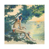 Woodland Lake Scene Watercolors