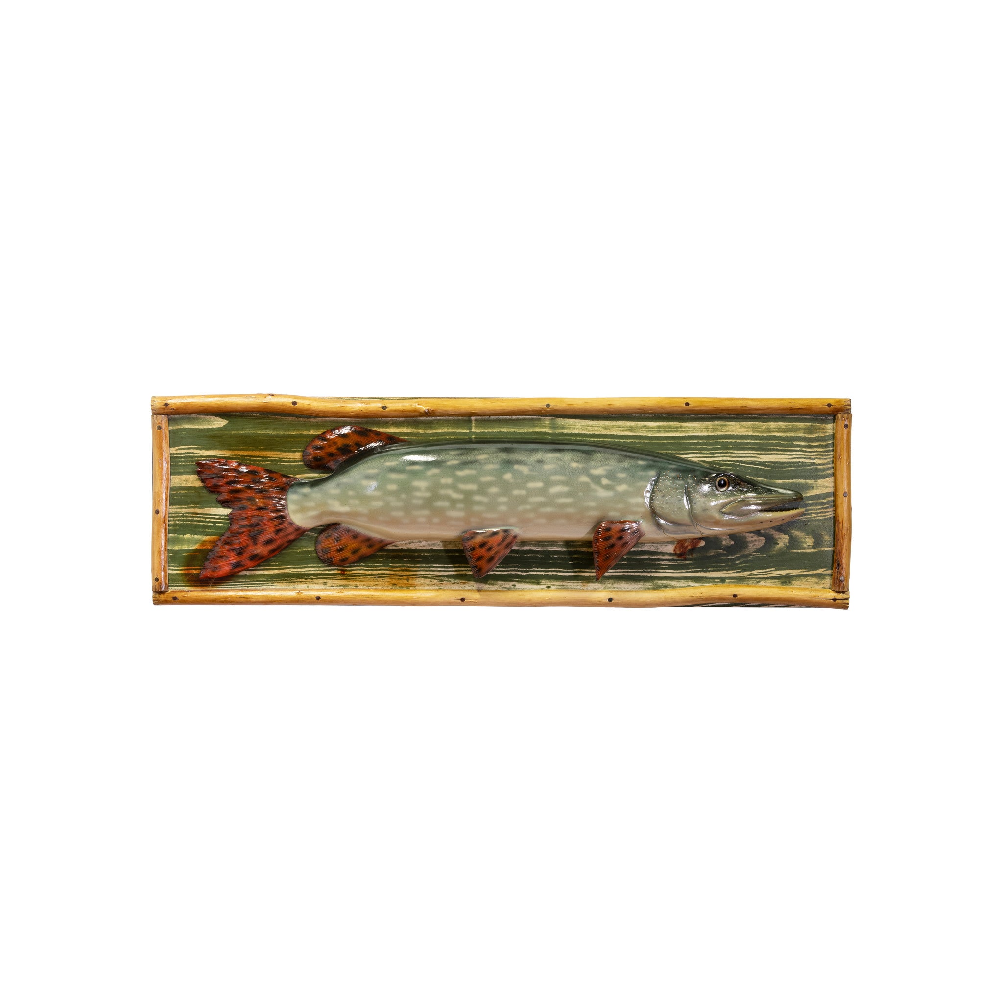 Carved Northern Pike, Furnishings, Decor, Carving
