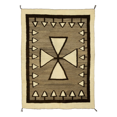 Navajo Crystal, Native, Weaving, Floor Rug