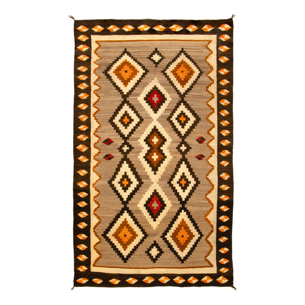 Navao Crystal/Teec Nos Pos, Native, Weaving, Floor Rug