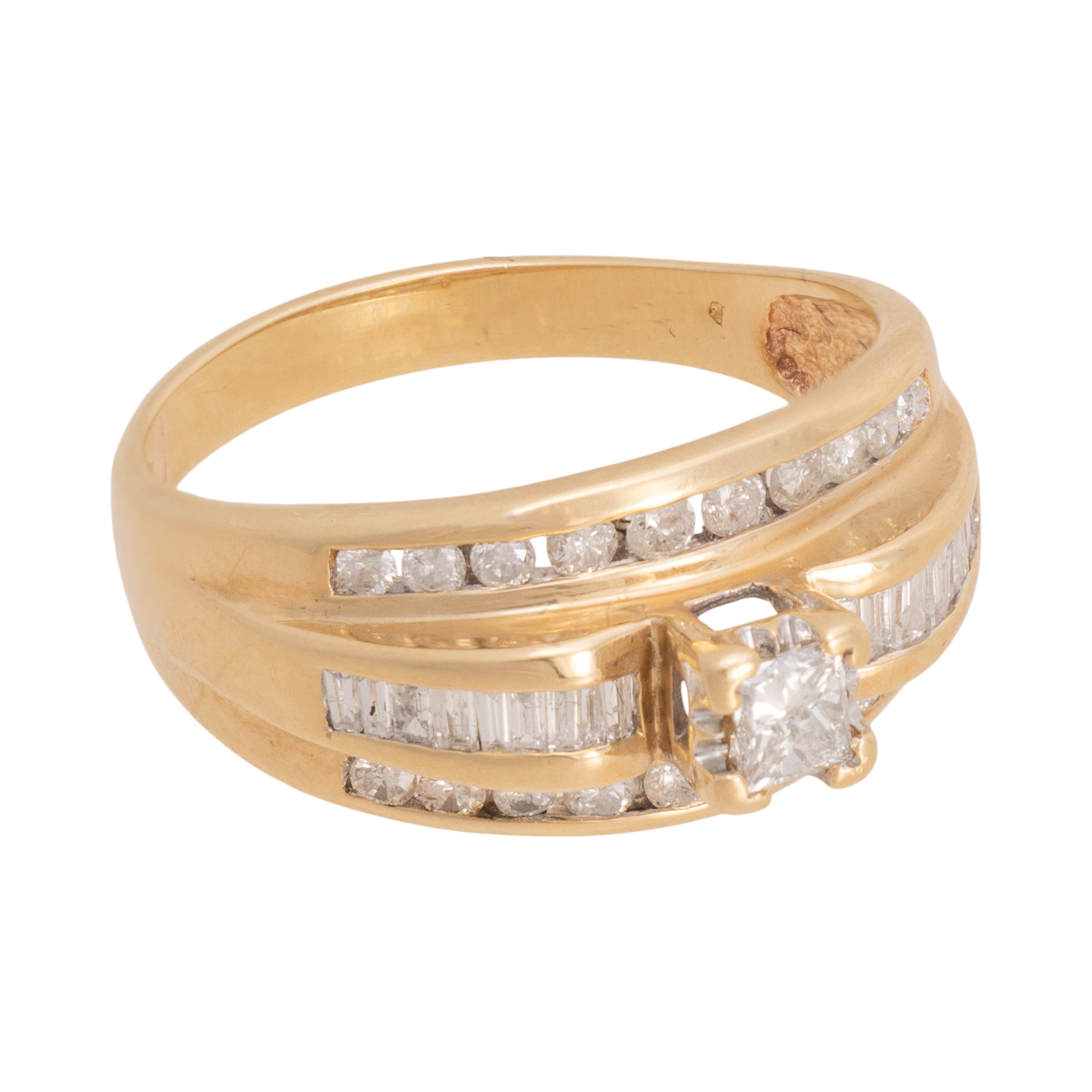 14k Gold Diamond Ring, Jewelry, Ring, Estate