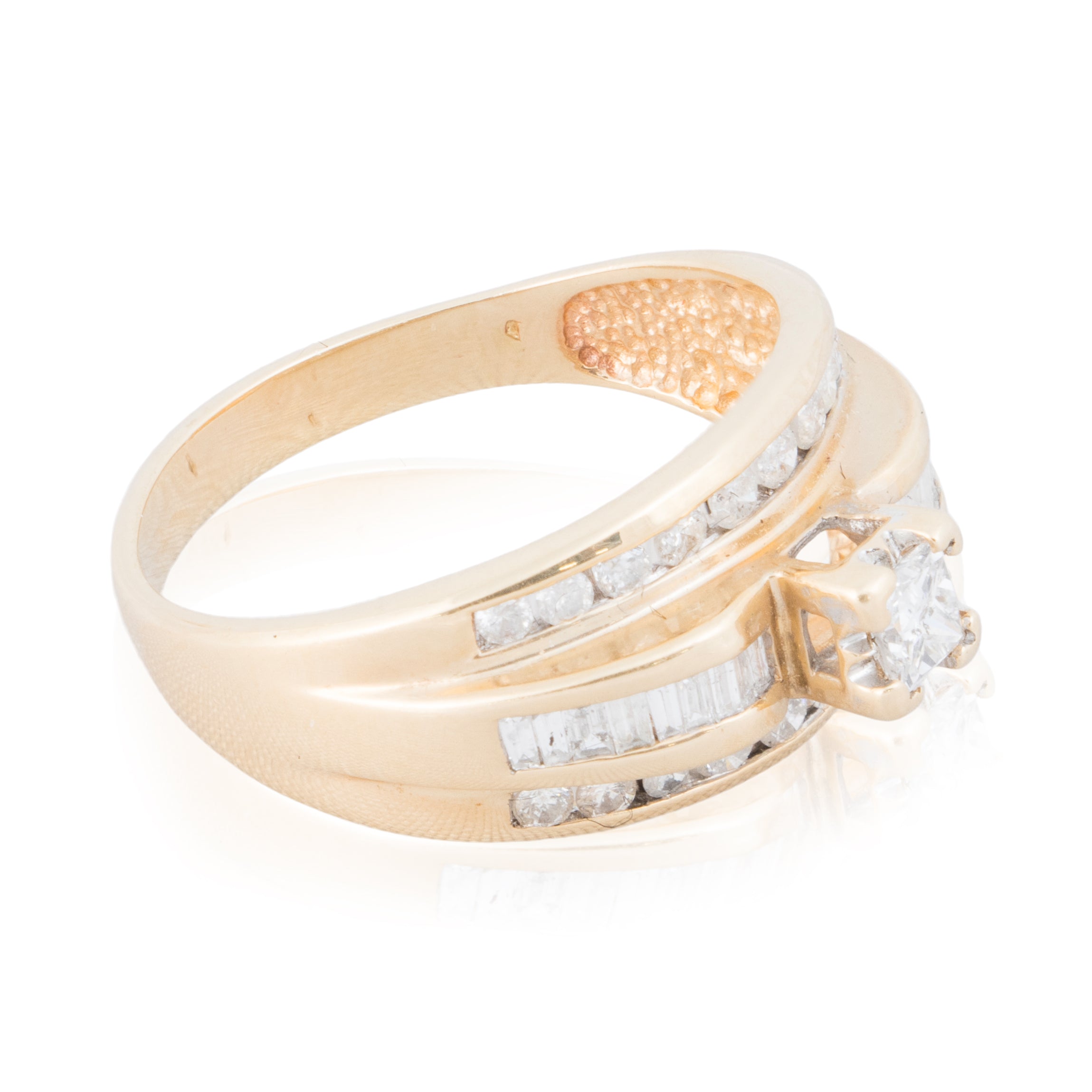 14k Gold Diamond Ring, Jewelry, Ring, Estate