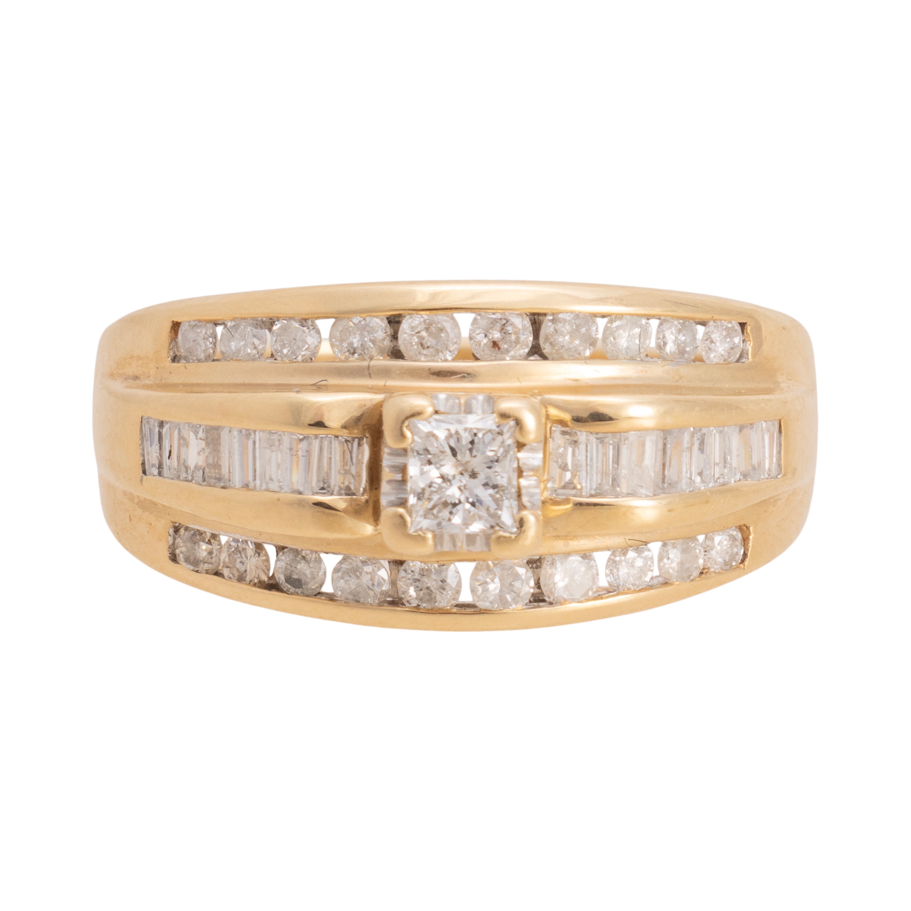 14k Gold Diamond Ring