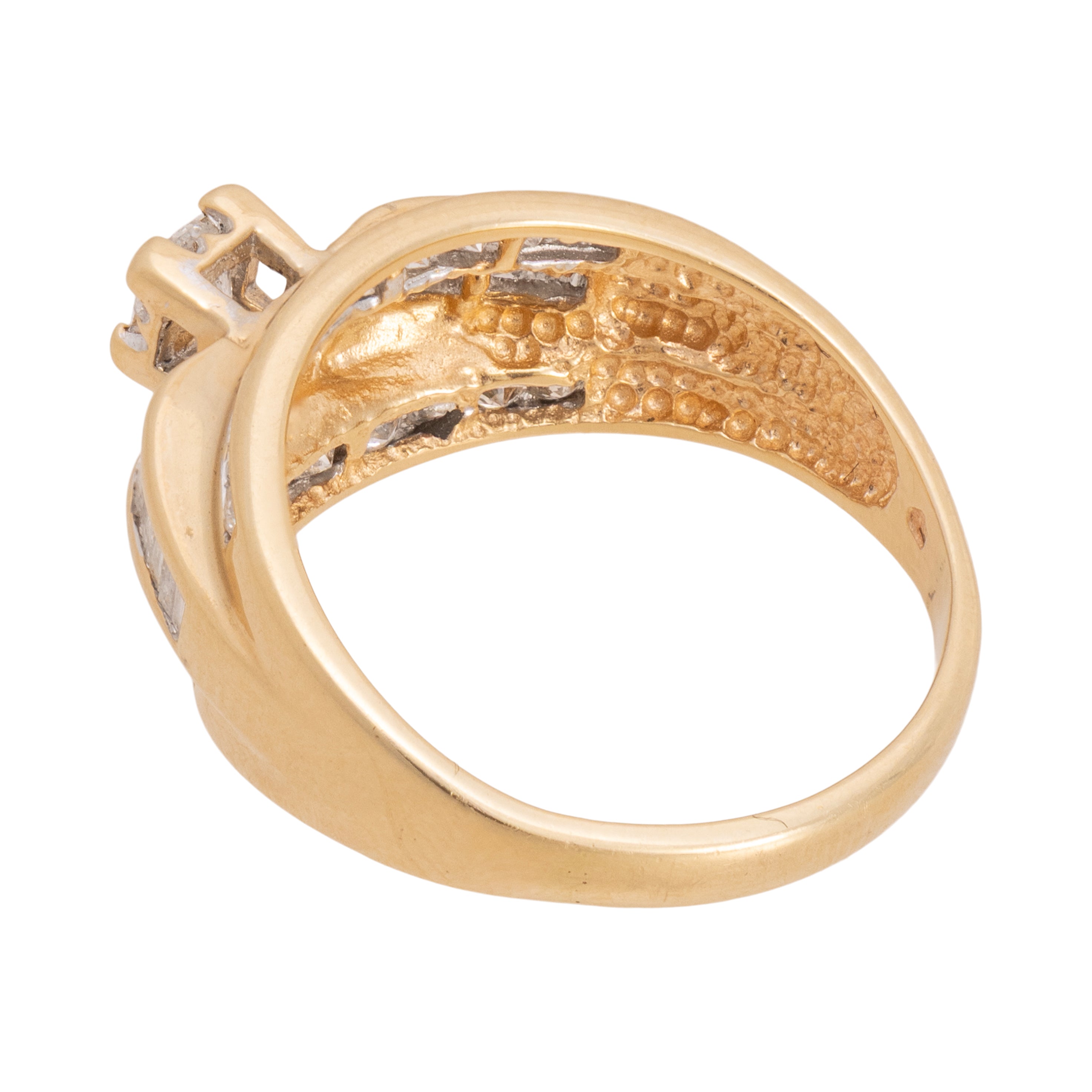 14k Gold Diamond Ring