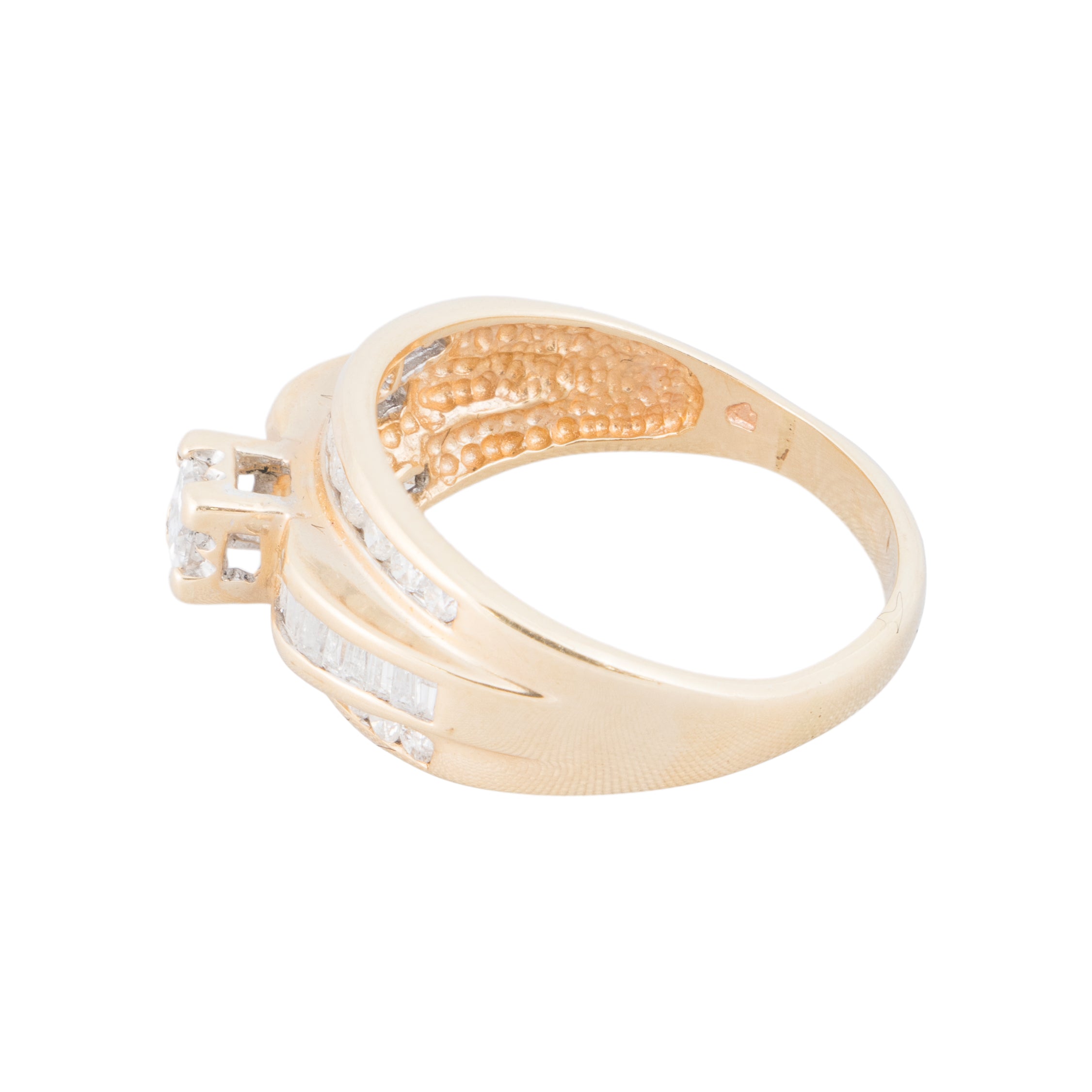 14k Gold Diamond Ring