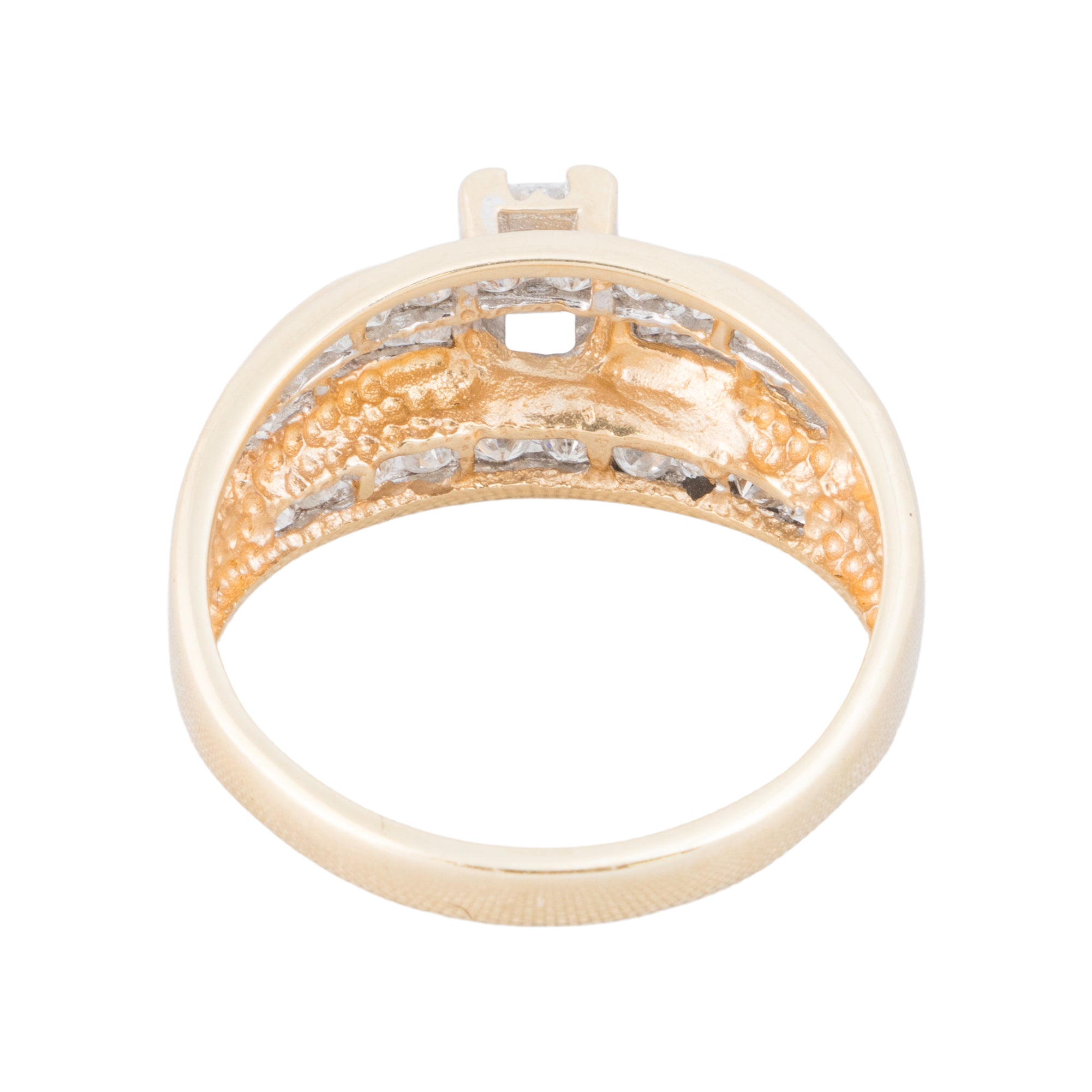 14k Gold Diamond Ring