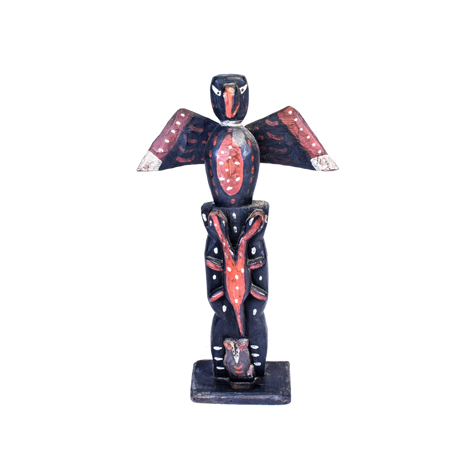 Northwest Style House Totem, Native, Carving, Totem Pole