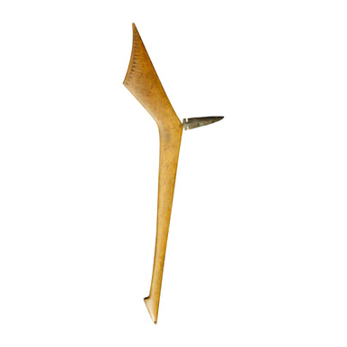 Pictorial Gun Stock Club, Native, Weapon, Club