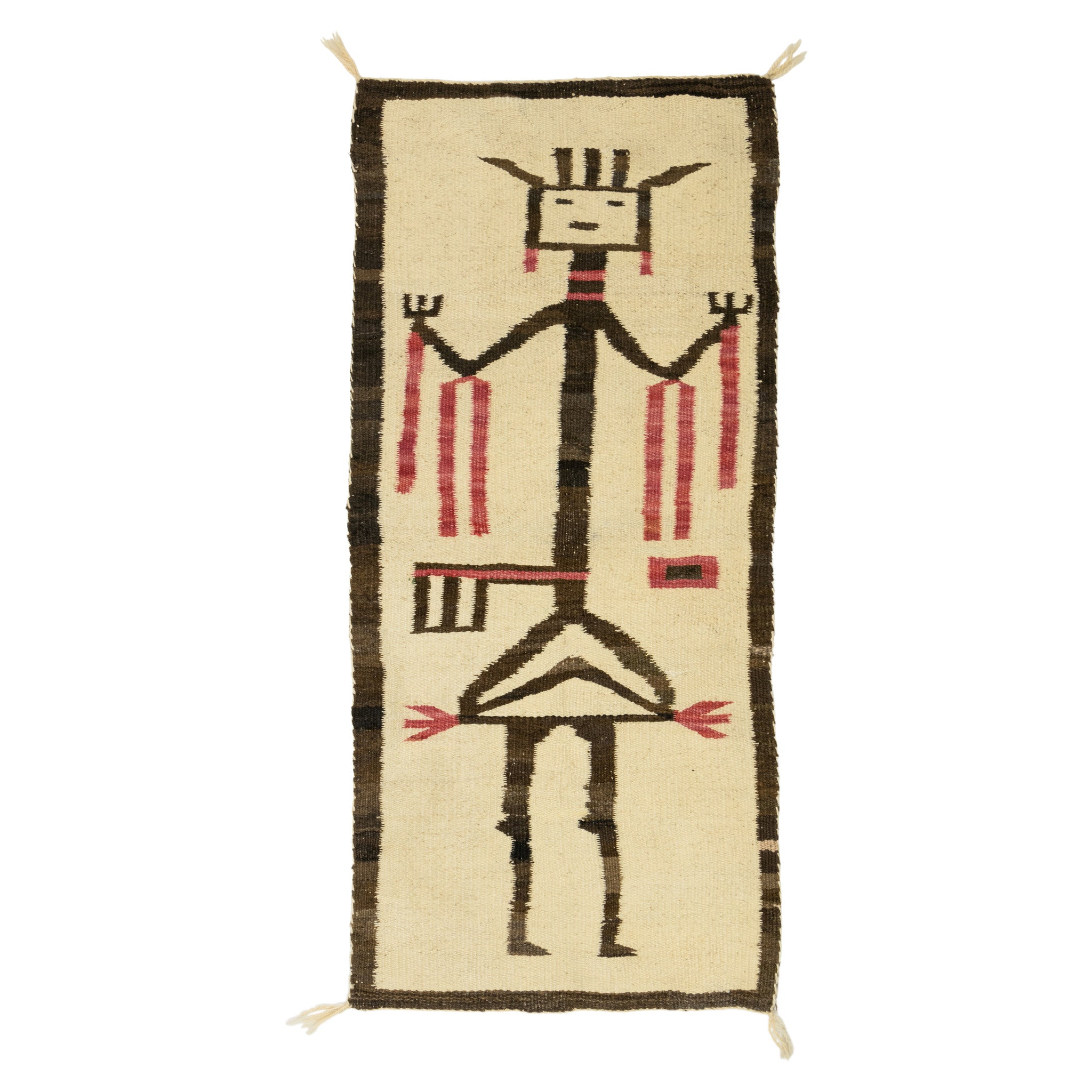 Navajo Yei, Native, Weaving, Wall Hanging