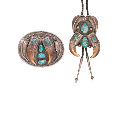 Navajo Bolo and Buckle Set, Jewelry, Buckle, 