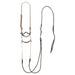 Leather Braided Headstall with Crockett Bit, Western, Horse Gear, Headstall
