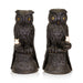Owl Candle Holder Pair, Furnishings, Black Forest, Candlestick