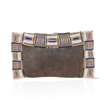 Sioux Dispatch Pouch, Native, Beadwork, Other Bags