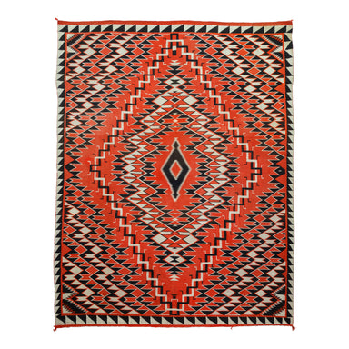 Navajo Germantown Dazzler, Native, Weaving, Blanket