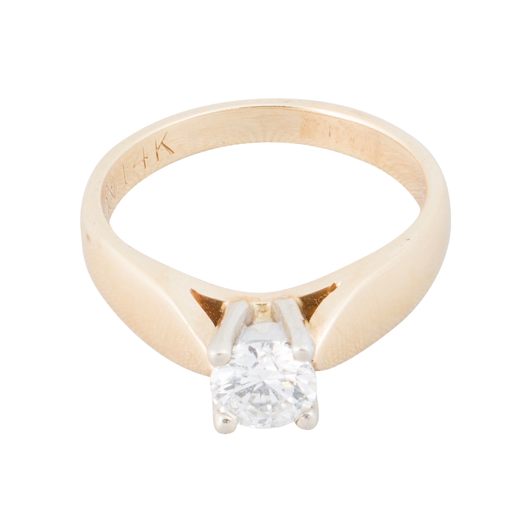 14k Gold Diamond Ring