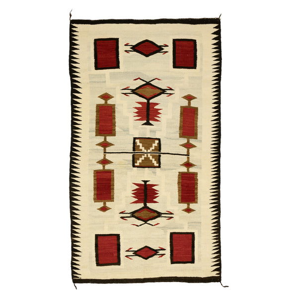 Navajo J.B. Moore Storm, Native, Weaving, Floor Rug