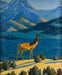 Blue Sky Country by Duncan Campbell, Fine Art, Painting, Wildlife