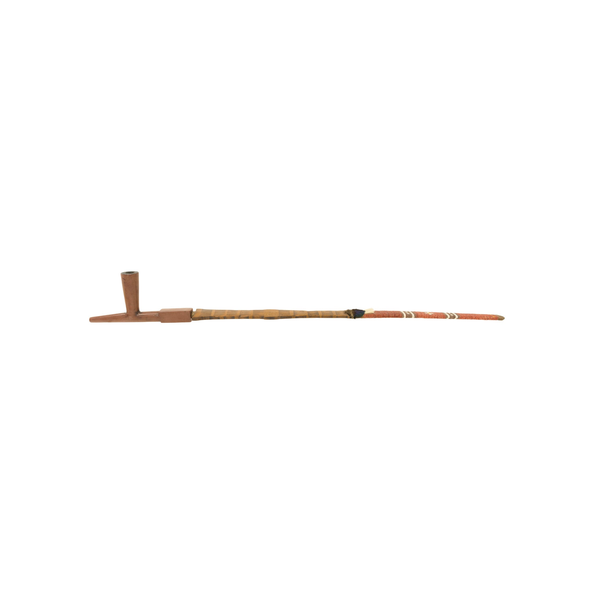 Sioux Quilled Council Pipe