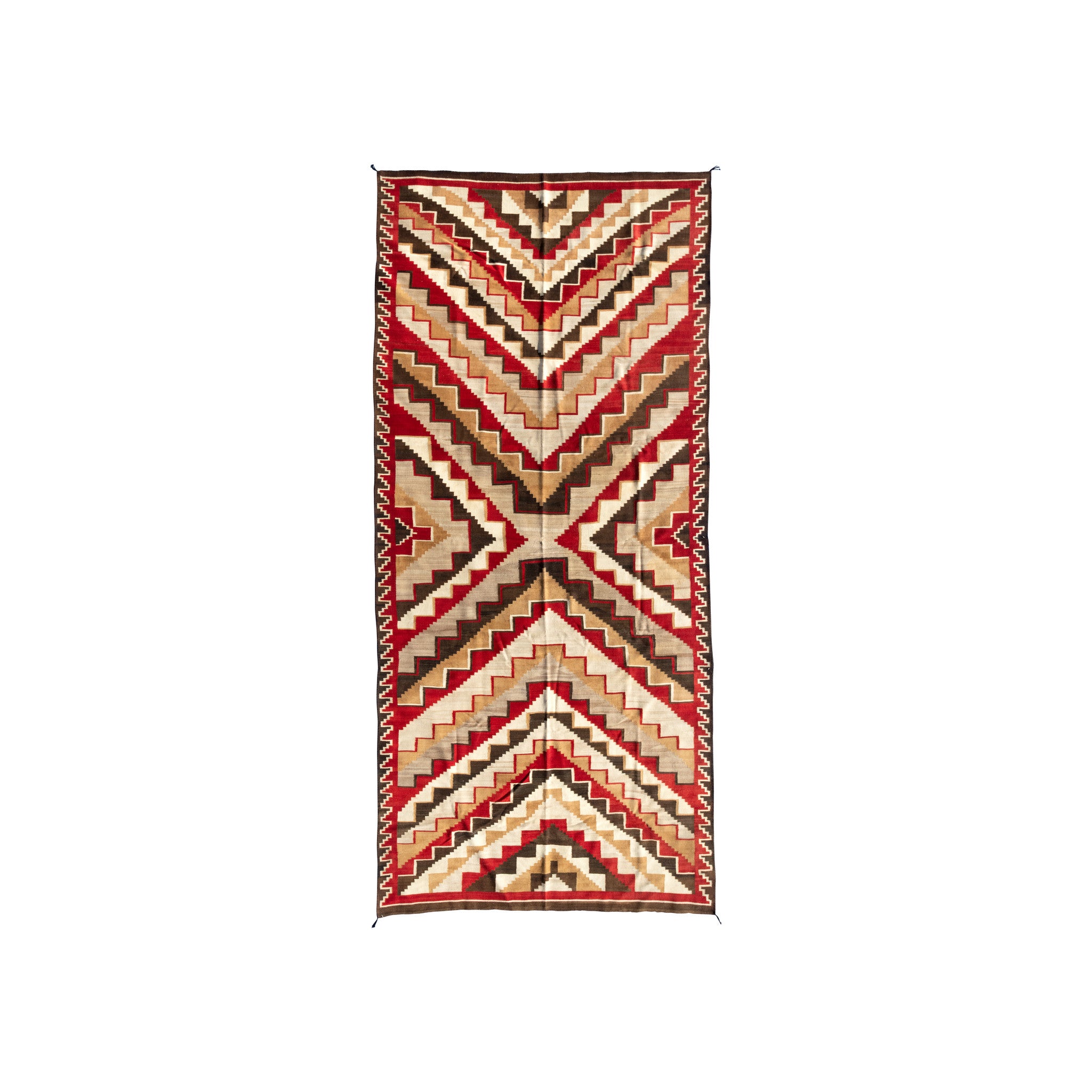 Navajo Ganado, Native, Weaving, Floor Rug