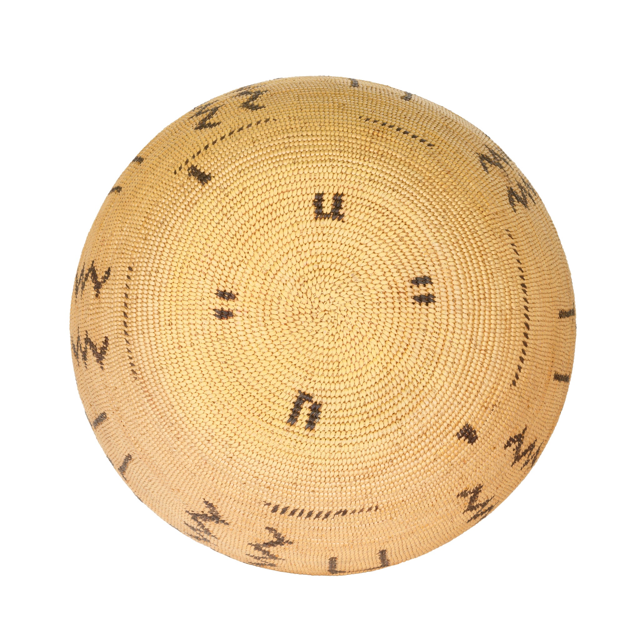 Miwok Woven Basketry Bowl