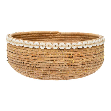 Pomo Basket, Native, Basketry, Vertical