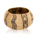 Miwok Polychrome Basket, Native, Basketry, Vertical