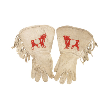 Plateau Gauntlets, Native, Garment, Gauntlets