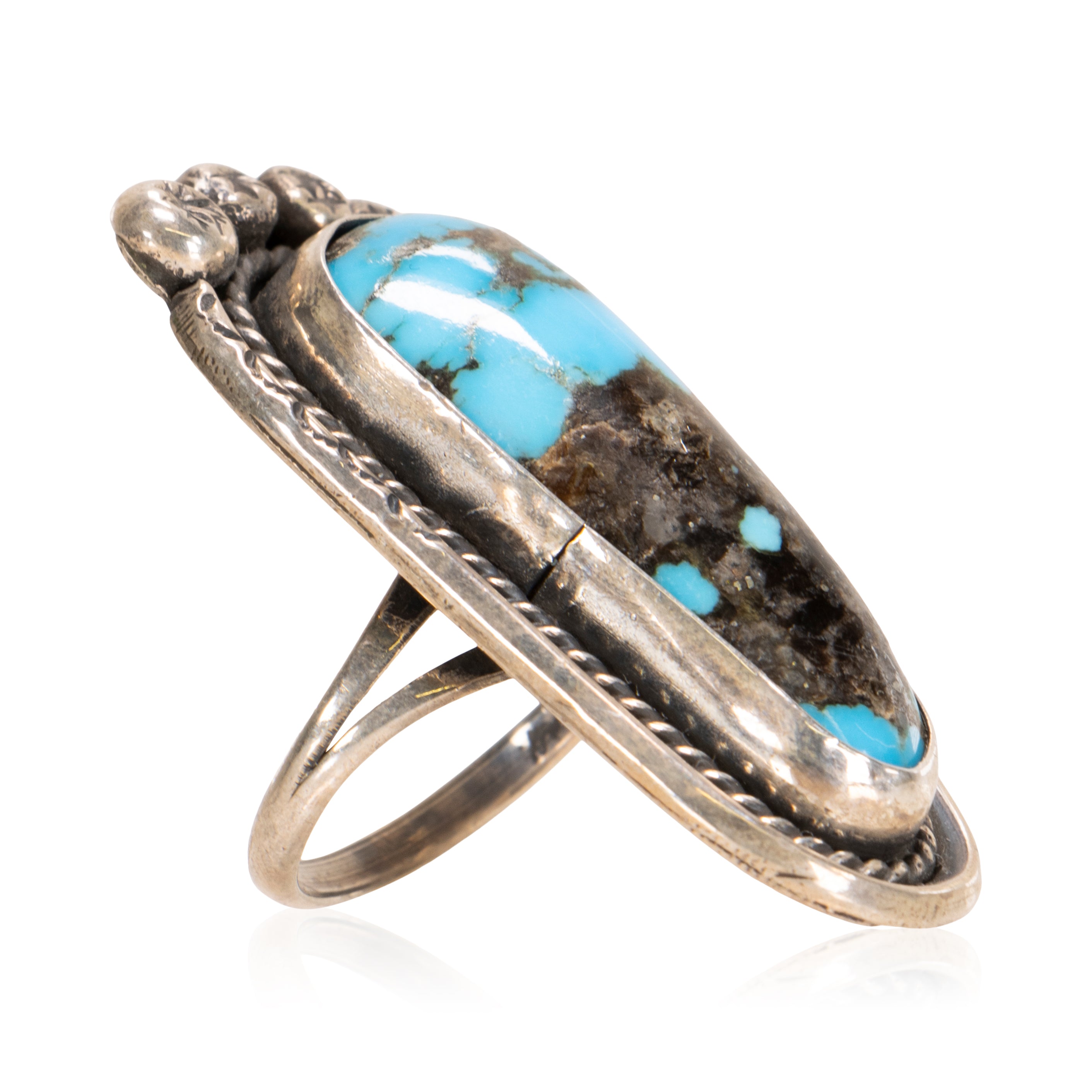 Morenci Turquoise Ring, Jewelry, Ring, Native