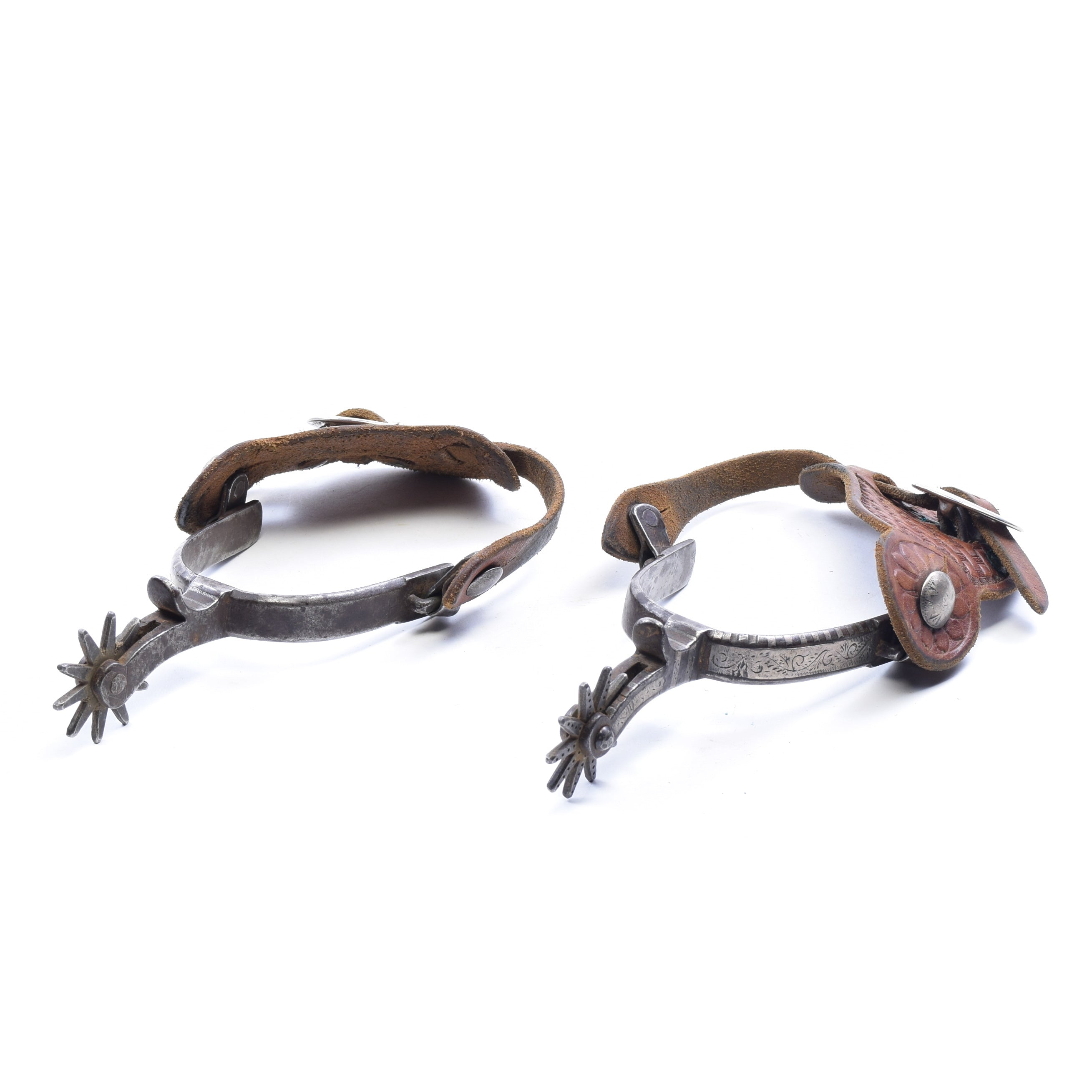 Silver Inlaid Spurs