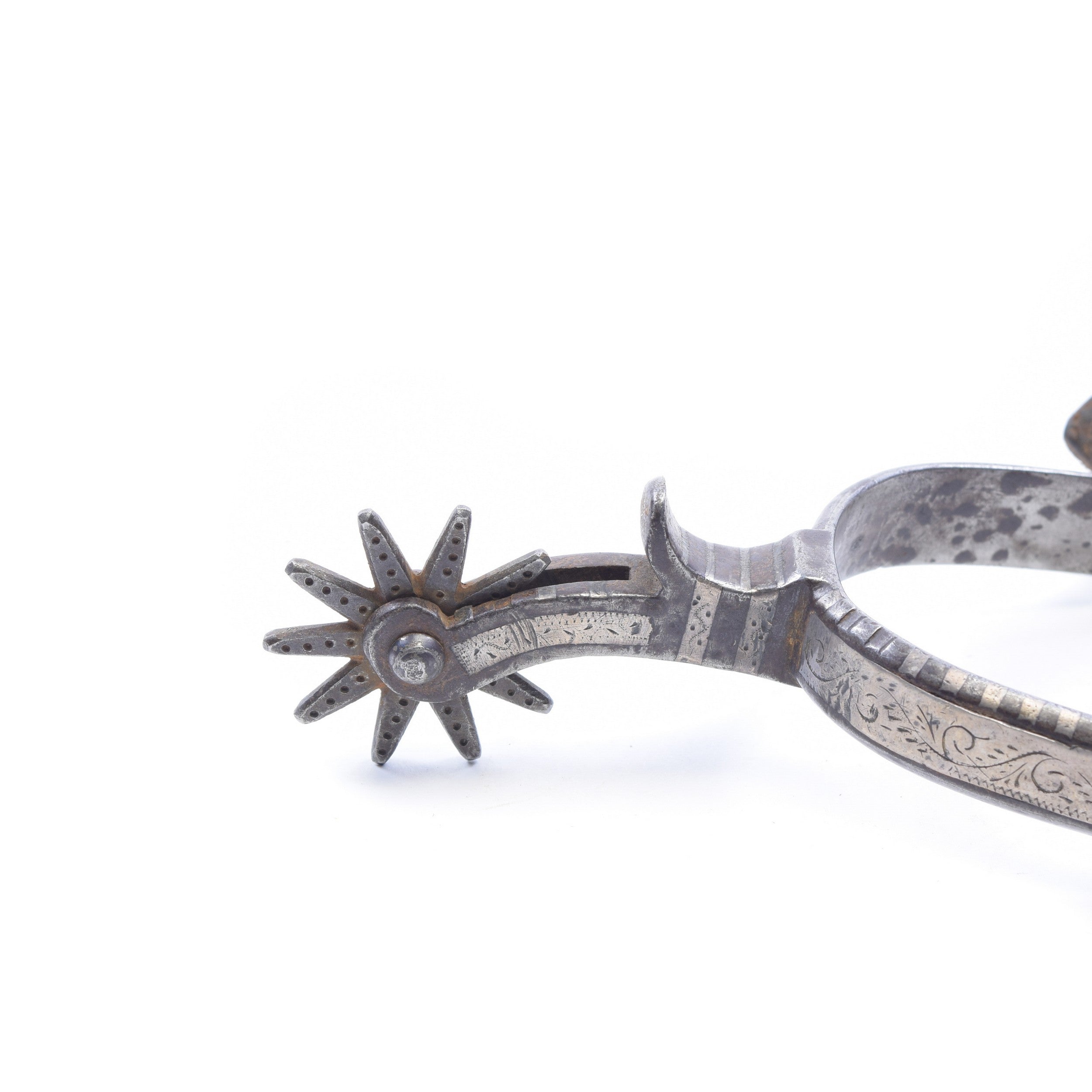 Silver Inlaid Spurs