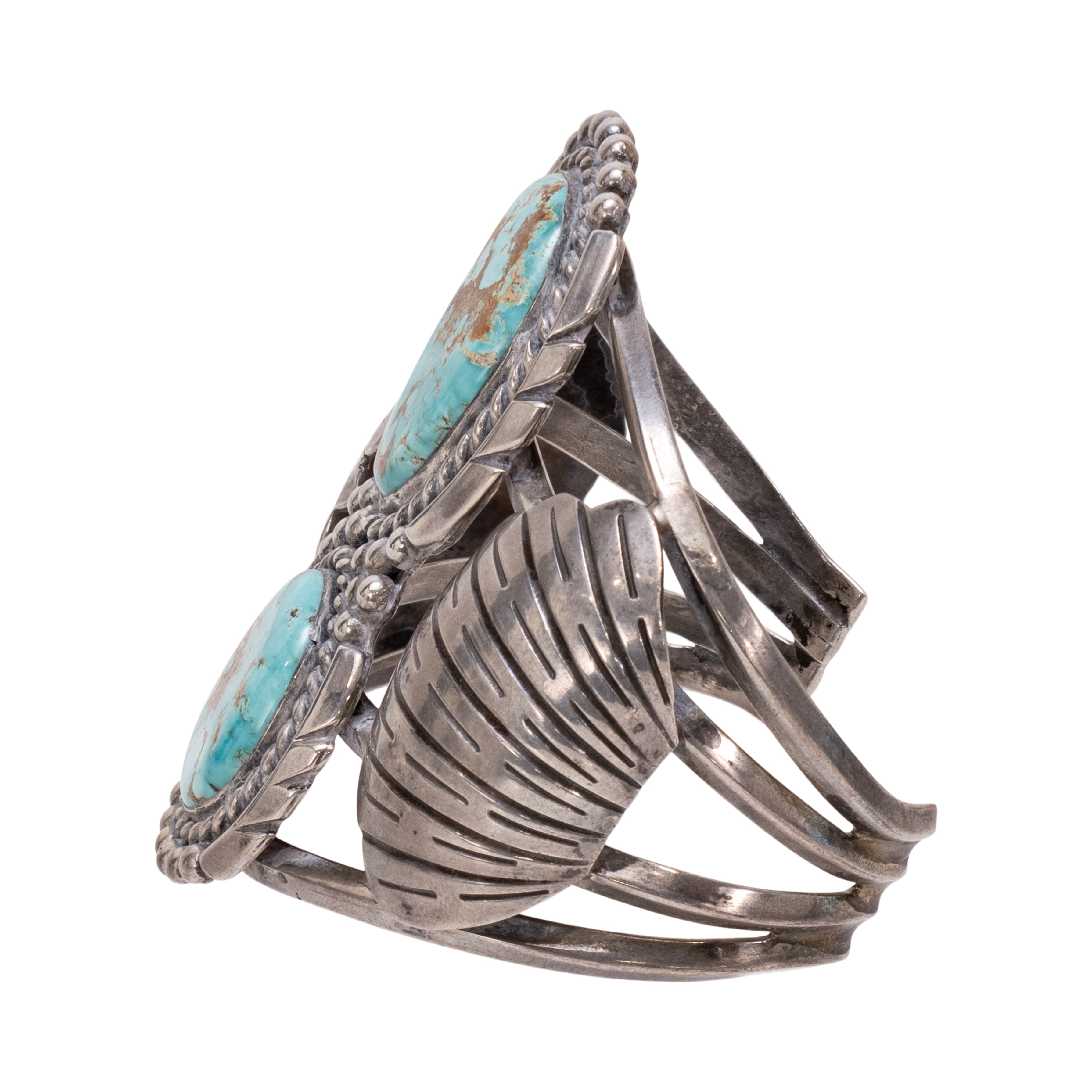 Two-Stone Navajo Bracelet