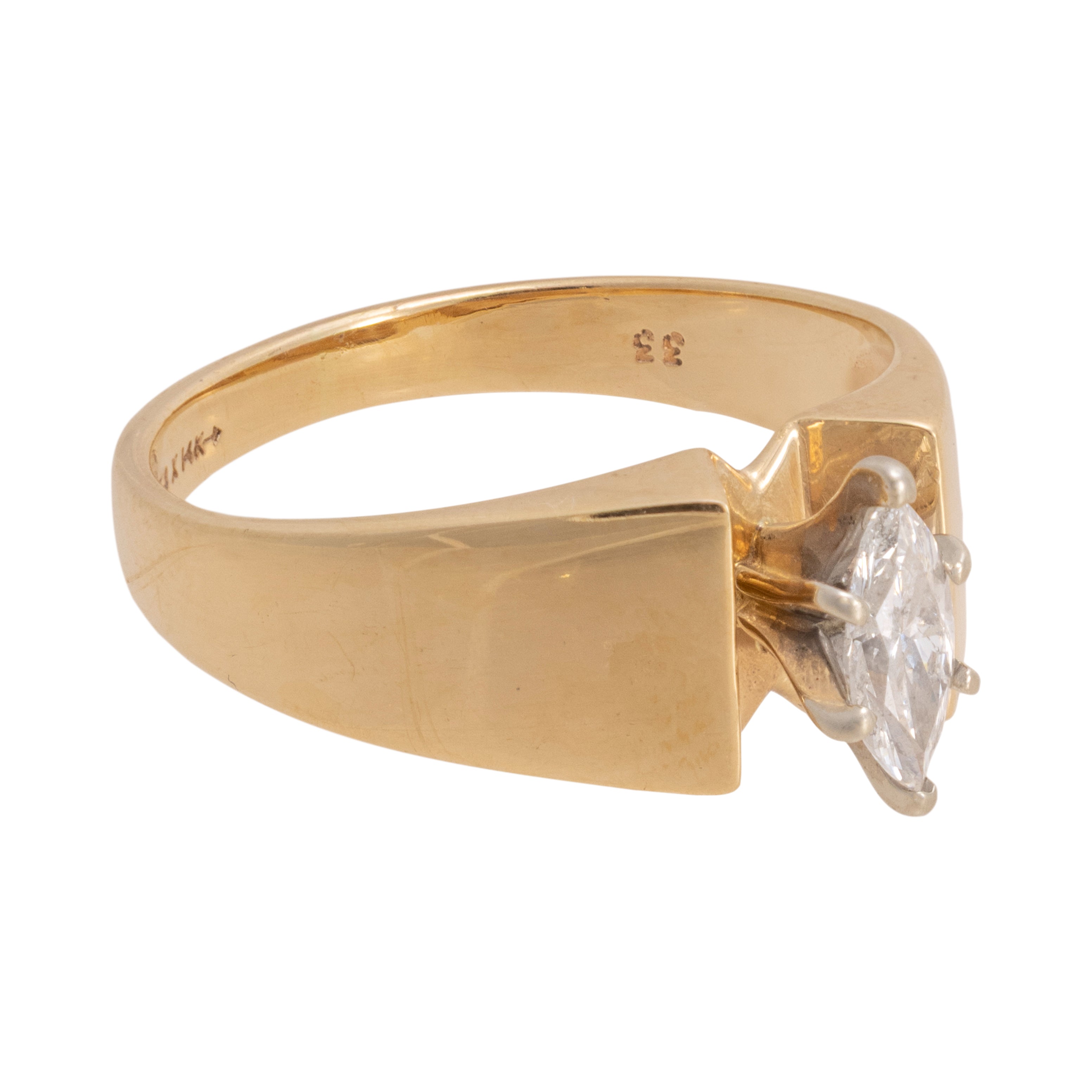 14k Gold Diamond Ring, Jewelry, Ring, Estate
