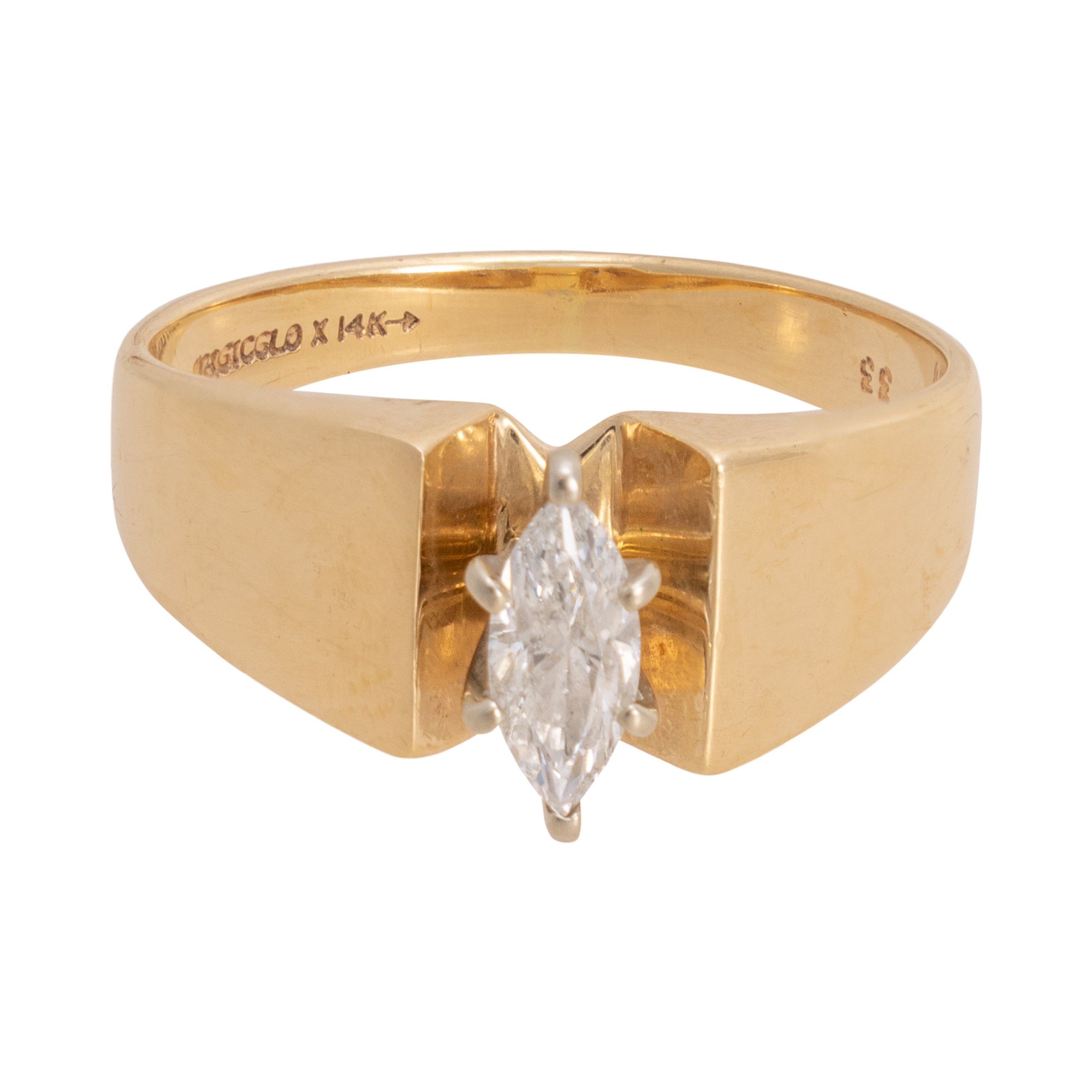 14k Gold Diamond Ring