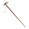 Sioux Catlinite and Horn Cane, Native, Carving, Cane