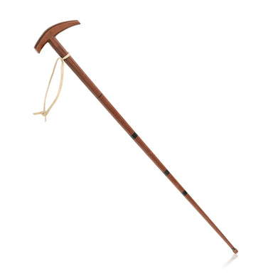 Sioux Catlinite and Horn Cane, Native, Carving, Cane