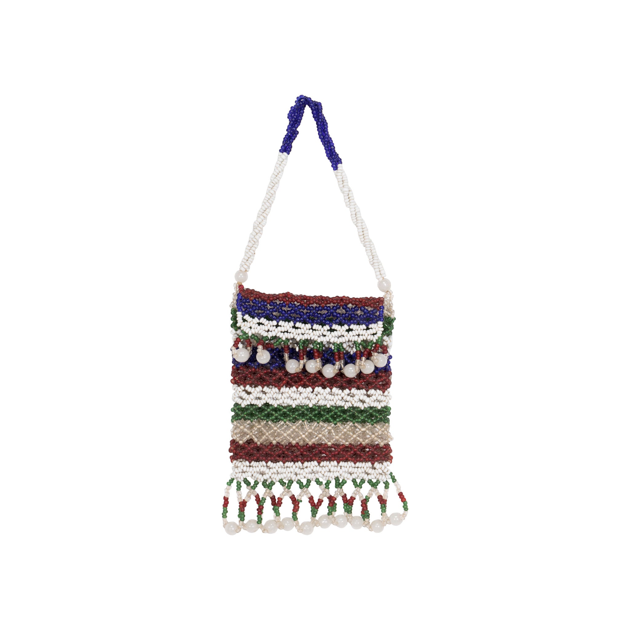 Southern Plains Beaded Bag, Native, Beadwork, Other Bags