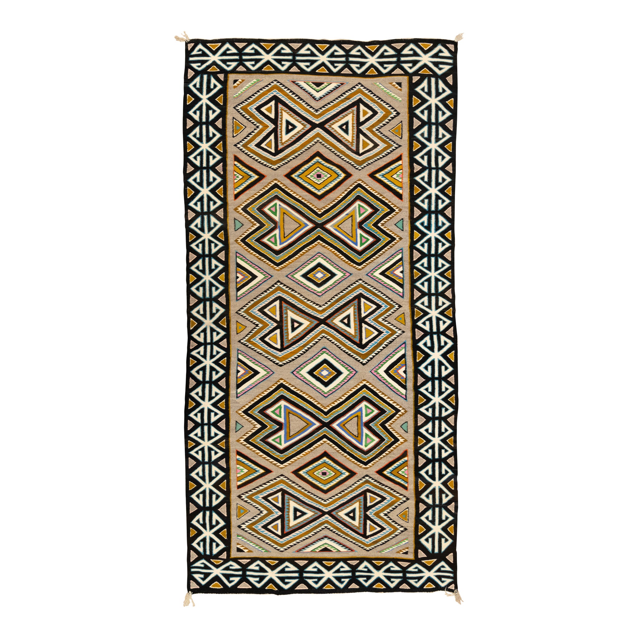 Navajo Teec Nos Pos, Native, Weaving, Floor Rug