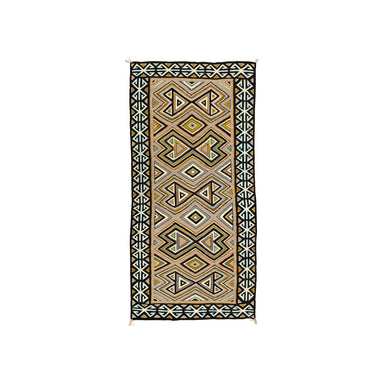 Navajo Teec Nos Pos, Native, Weaving, Floor Rug