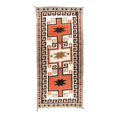 Navajo Runner, Native, Weaving, Floor Rug