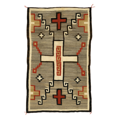 Navajo Storm, Native, Weaving, Floor Rug