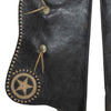 Studded Black Chaps