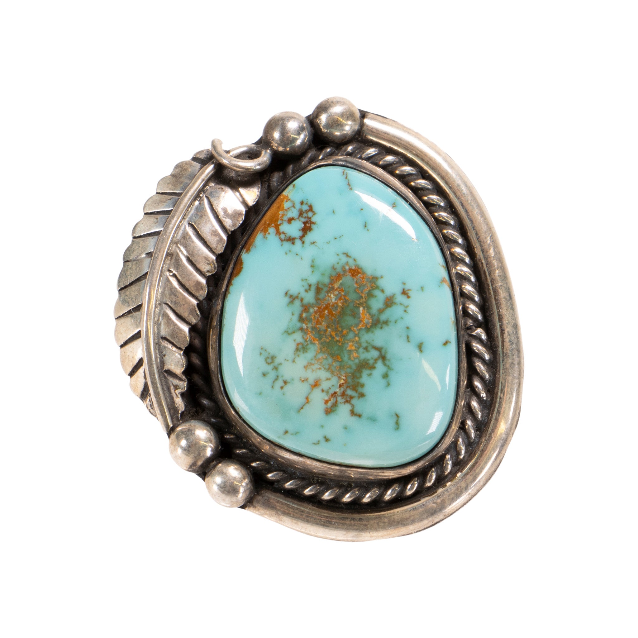 Turquoise and Sterling Ring