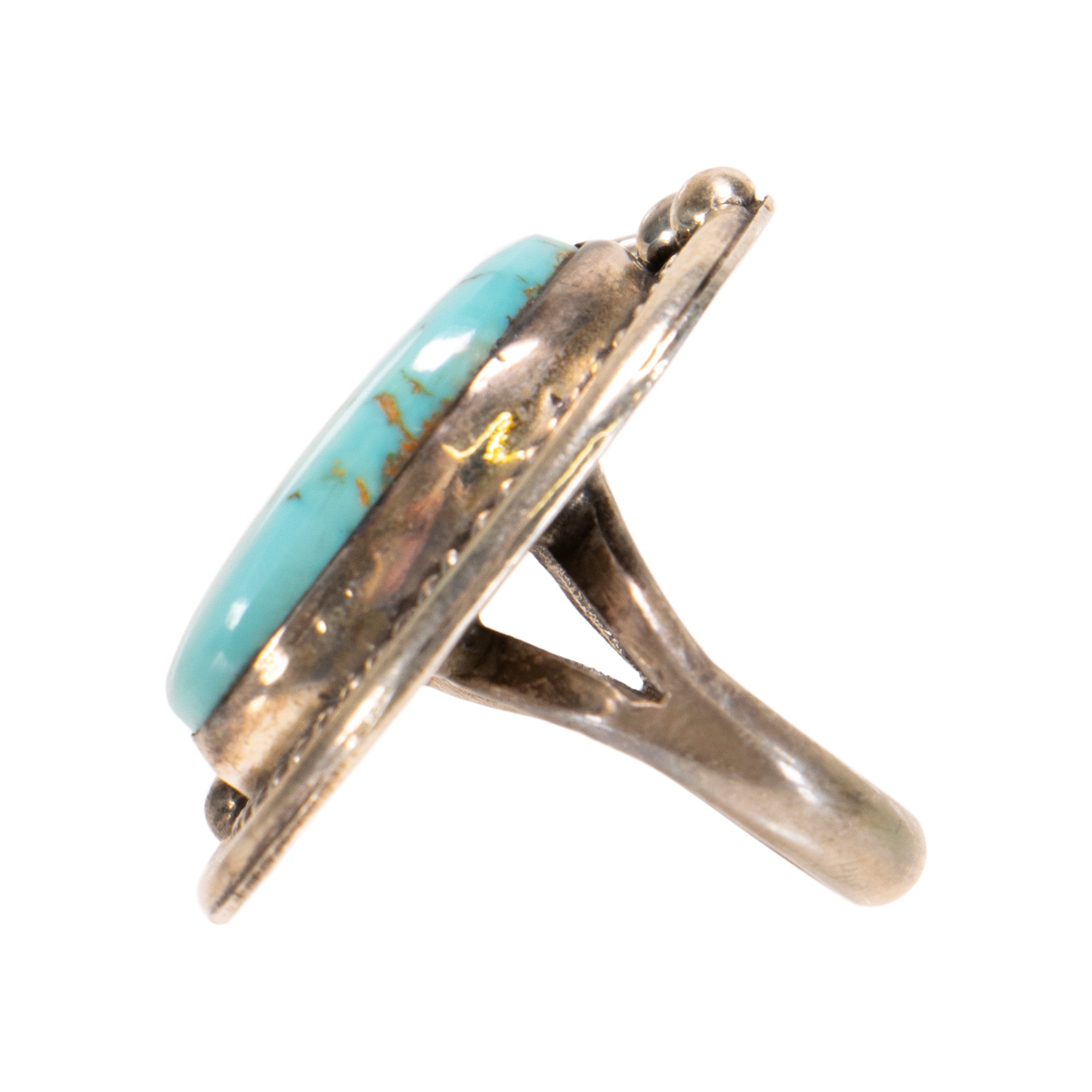 Turquoise and Sterling Ring