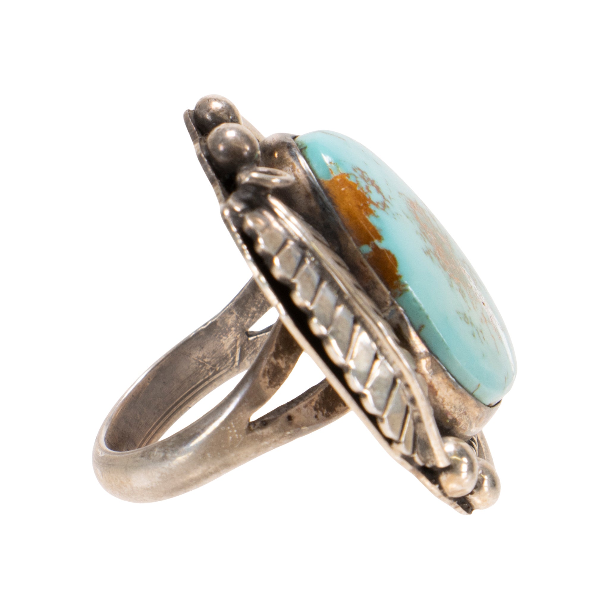 Turquoise and Sterling Ring