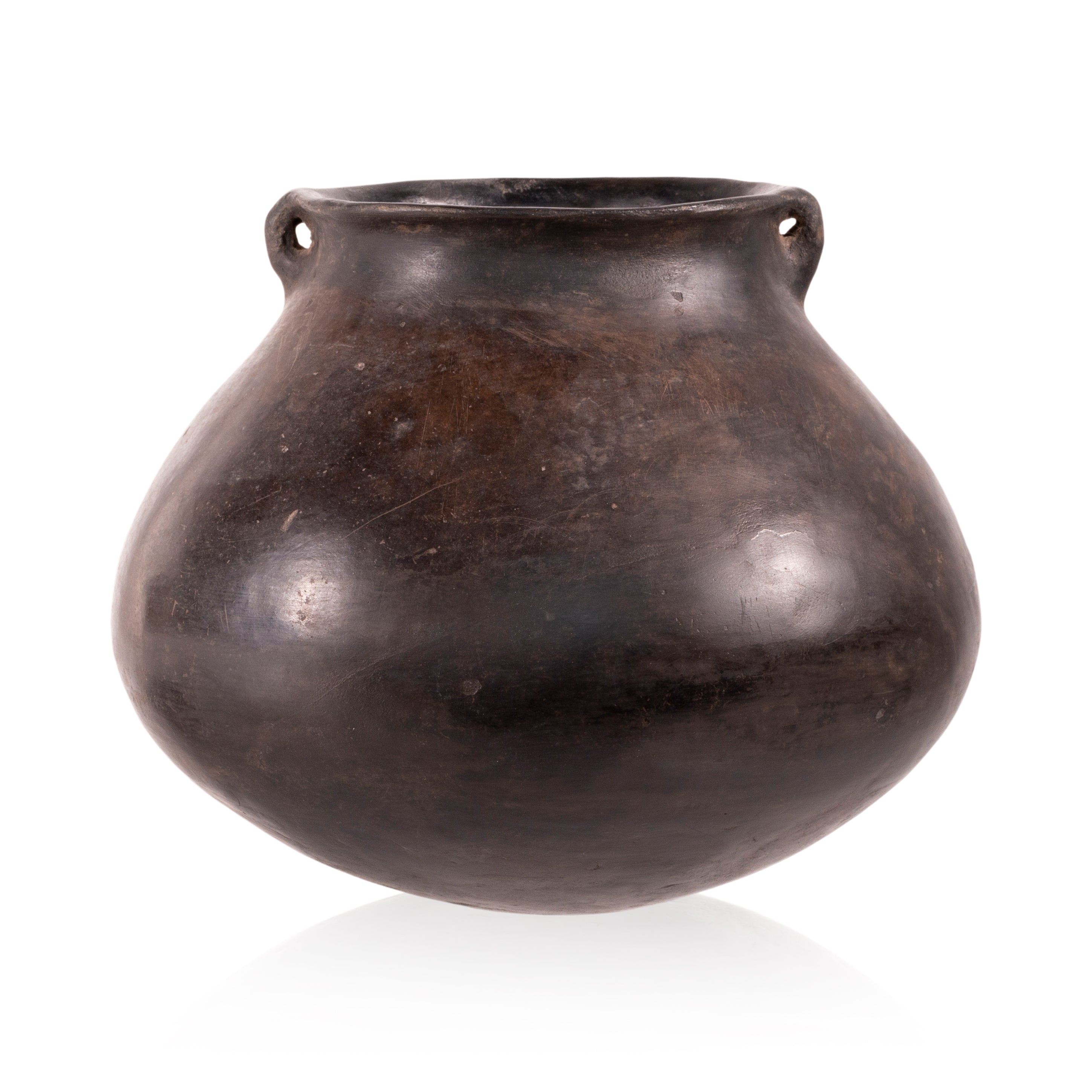 Black Ramos Rio Grande Jar, Native, Pottery, Prehistoric