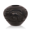 Stella Chavarria Black Ware Seed Jar, Native, Pottery, Historic