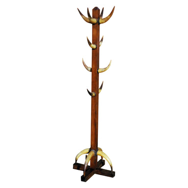 Longhorn Hall Tree, Furnishings, Furniture, Hat Rack