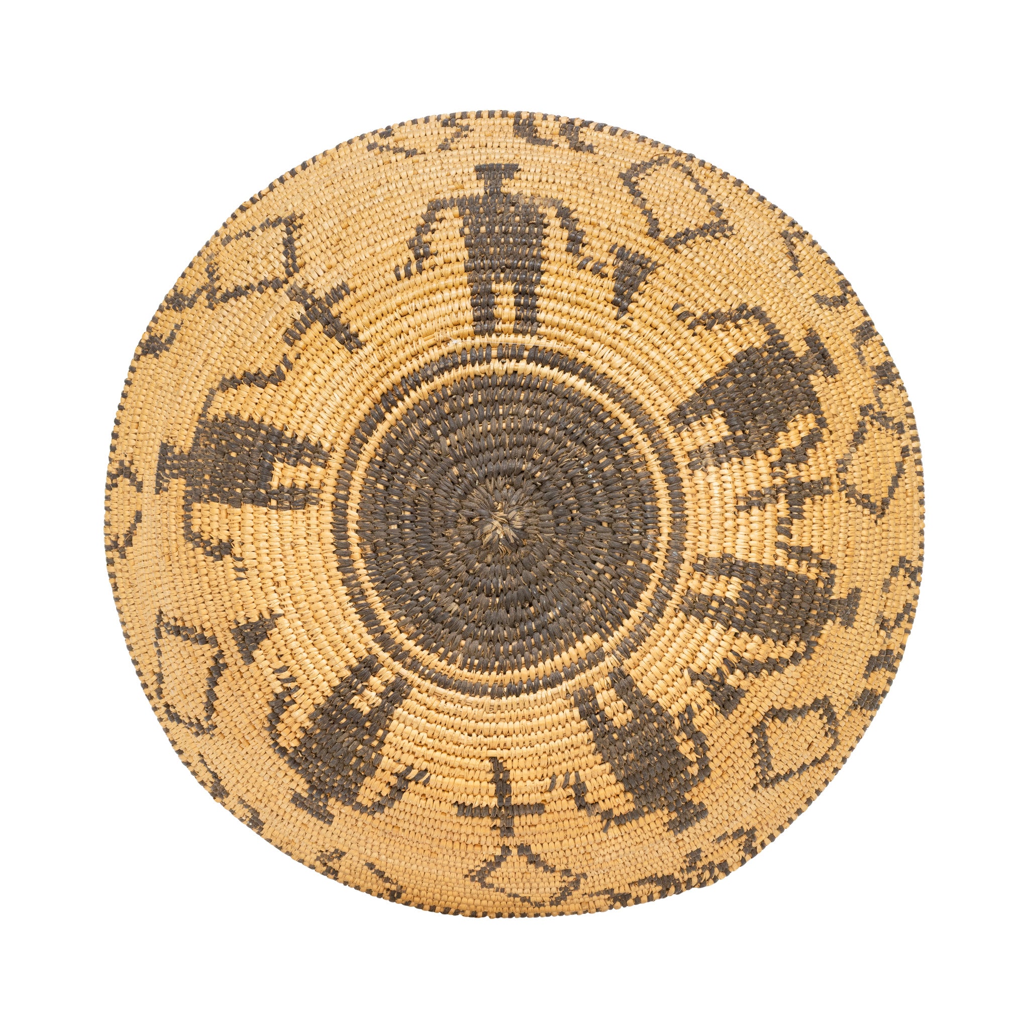 Apache Pictorial Basketry Tray