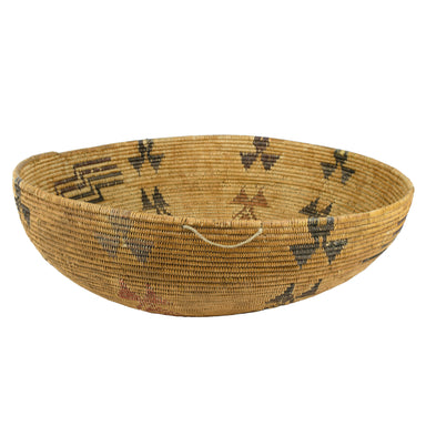 Extra Large Washoe Basket, Native, Basketry, Vertical