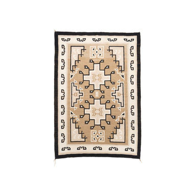 Navajo Two Grey Hills, Native, Weaving, Floor Rug